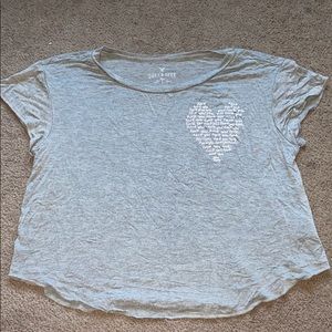 🌵3/$20• Soft and Sexy Grey Tee Aeropostale